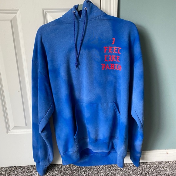 i feel like pablo blue hoodie